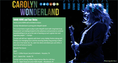 Desktop Screenshot of carolynwonderland.com